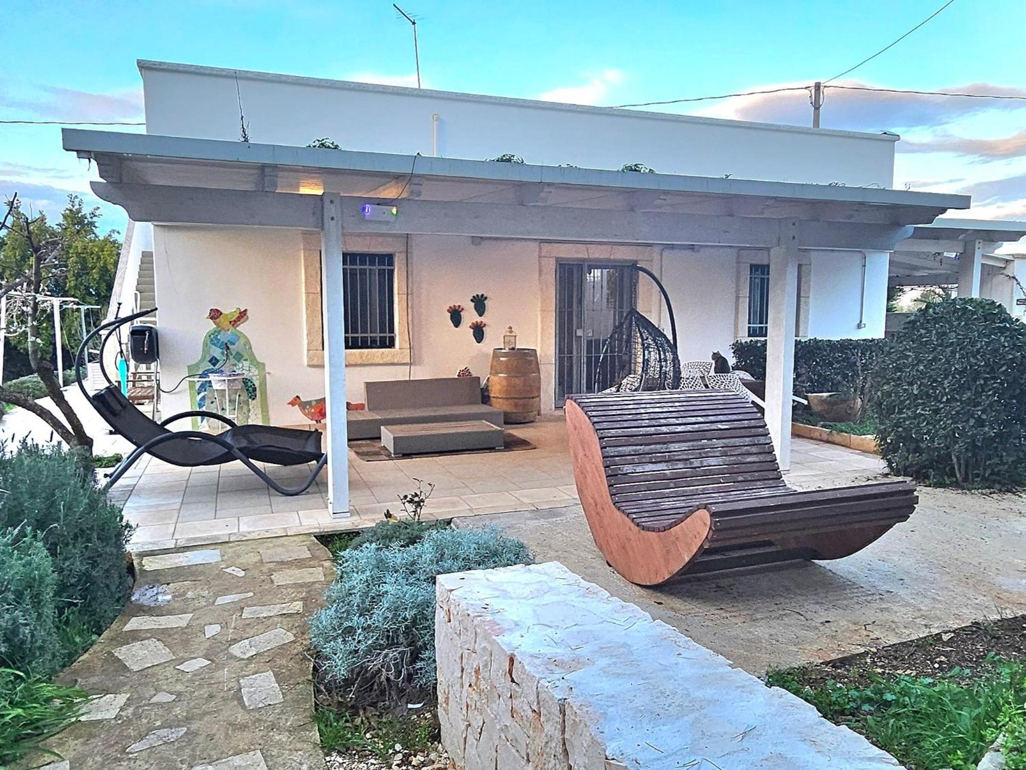 Casa Relax, Comfortable Villa With Sauna And View Мартіна-Франка Екстер'єр фото